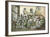 Potlatch with Native Costumes, Sitka, Alaska-null-Framed Art Print