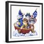 Potomac Cats-Bill Bell-Framed Giclee Print