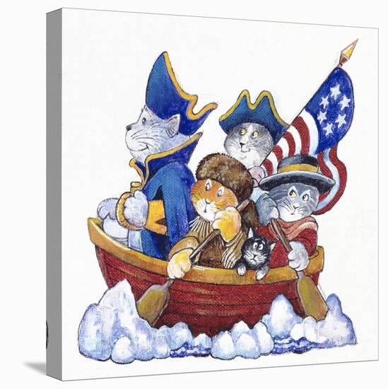 Potomac Cats-Bill Bell-Stretched Canvas