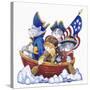 Potomac Cats-Bill Bell-Stretched Canvas