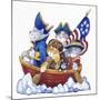 Potomac Cats-Bill Bell-Mounted Giclee Print