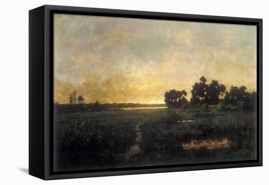 Potomac Flats (Oil on Canvas)-Max Weyl-Framed Stretched Canvas