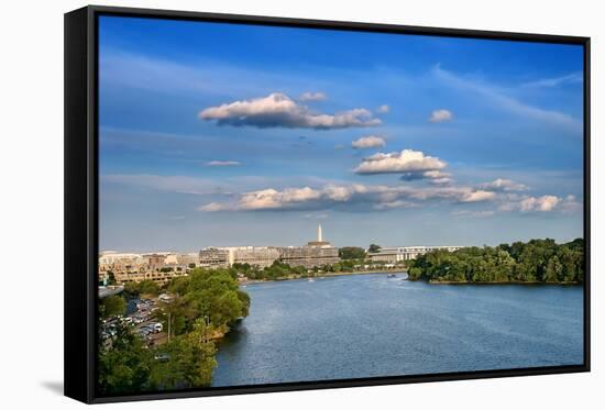 Potomac River, Washington DC-sborisov-Framed Stretched Canvas