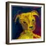 Potrait-of-a-Puppy-Rabi Khan-Framed Art Print