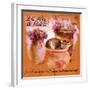 Pots bastide rose-Pascal Cessou-Framed Art Print