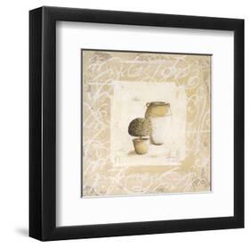 Pots et Buis II-Véronique Didier-Laurent-Framed Art Print