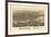 Potsdam, New York - Panoramic Map-Lantern Press-Framed Art Print