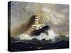 Potsdam Passenger Ship-Fred Pansing-Stretched Canvas