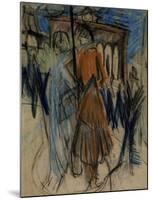 Potsdamer Platz, Berlin-Ernst Ludwig Kirchner-Mounted Art Print