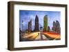 Potsdamer Platz is the Financial District of Berlin, Germany.-SeanPavonePhoto-Framed Photographic Print