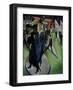 Potsdmer Platz-Ernst Ludwig Kirchner-Framed Art Print