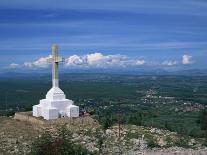 Summit of the Hill of the Cross, Krizevac, Medjugorje, Bosnia Herzegovina, Europe-Pottage Julian-Photographic Print