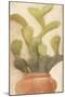 Potted Cactus 1-Kimberly Allen-Mounted Art Print