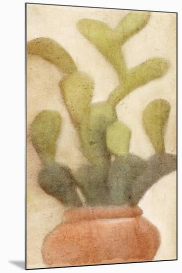 Potted Cactus 1-Kimberly Allen-Mounted Art Print