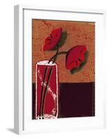 Potted Flowers III-Monica Ibanez-Framed Art Print