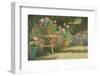 Potted Flowers-Allan Myndzak-Framed Art Print