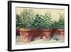 Potted Herbs I-Carol Rowan-Framed Art Print