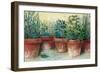 Potted Herbs II-Carol Rowan-Framed Art Print