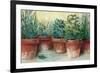 Potted Herbs II-Carol Rowan-Framed Art Print