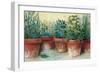 Potted Herbs II-Carol Rowan-Framed Premium Giclee Print