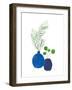 Potted I Indigo-Farida Zaman-Framed Art Print