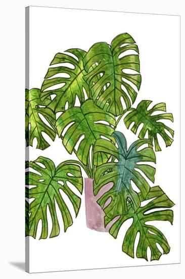 Potted Jungle I-Melissa Wang-Stretched Canvas