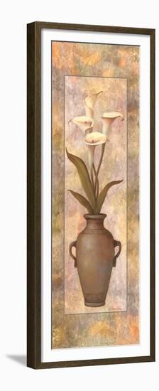 Potted Orchid Panel-TC Chiu-Framed Premium Giclee Print