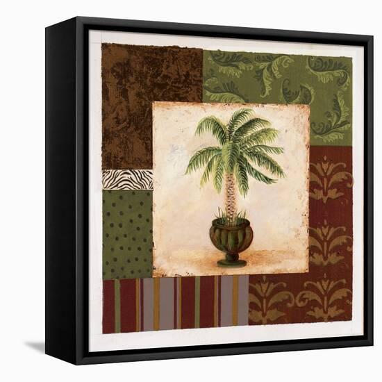Potted Palm I-Pamela Desgrosellier-Framed Stretched Canvas