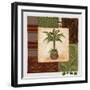 Potted Palm II-Pamela Desgrosellier-Framed Art Print