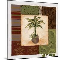 Potted Palm II-Pamela Desgrosellier-Mounted Art Print