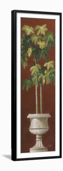 Potted Palm Red I-Welby-Framed Art Print