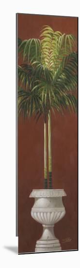 Potted Palm Red II-Welby-Mounted Art Print