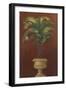 Potted Palm Red IV-Welby-Framed Art Print
