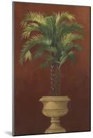 Potted Palm Red IV-Welby-Mounted Art Print