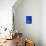 Potted Plants and Bright Blue Paintwork-Matthew Williams-Ellis-Mounted Photographic Print displayed on a wall