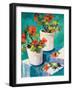 Potted Poppies-Jane Slivka-Framed Art Print