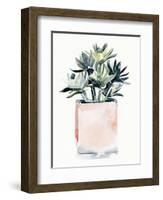 Potted Succulent IV-Jennifer Parker-Framed Art Print