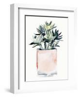 Potted Succulent IV-Jennifer Parker-Framed Art Print