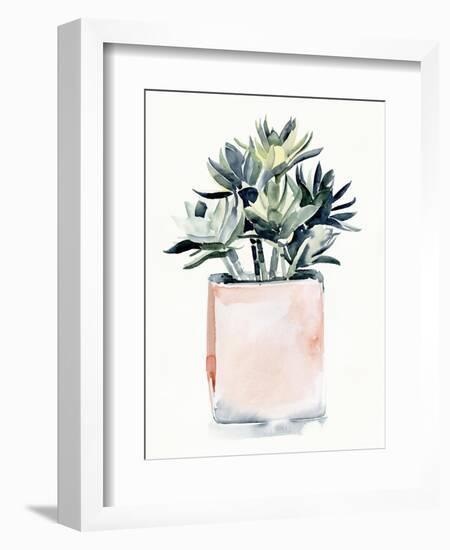 Potted Succulent IV-Jennifer Parker-Framed Art Print