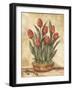 Potted Tulips-Tina Chaden-Framed Art Print