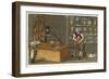 Potter at Work at the Wedgwood's Etruria Factory, Hanley, Staffordshire, C1830-null-Framed Giclee Print