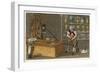 Potter at Work at the Wedgwood's Etruria Factory, Hanley, Staffordshire, C1830-null-Framed Giclee Print