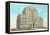 Potter County Courthouse, Amarillo-null-Framed Stretched Canvas