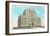 Potter County Courthouse, Amarillo-null-Framed Art Print