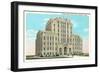 Potter County Courthouse, Amarillo-null-Framed Art Print