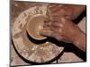 Potter Forms Clay Cup on Wheel, Morocco-Merrill Images-Mounted Photographic Print