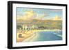 Potter Hotel Santa Barbara-Kerne Erickson-Framed Art Print