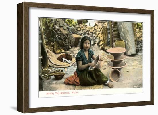 Potter, Mexico-null-Framed Art Print