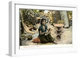 Potter, Mexico-null-Framed Art Print