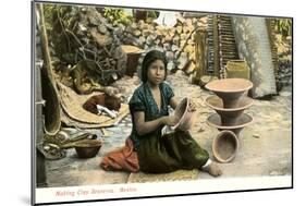 Potter, Mexico-null-Mounted Art Print